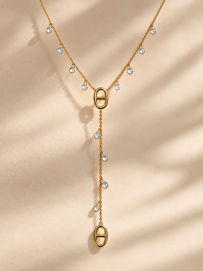 Collier ALVERIA en lumière douce