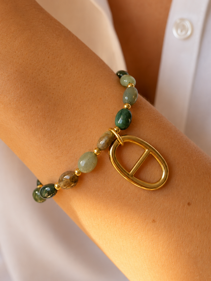 Bracelet JARDIN MINÉRAL - pierre au choix