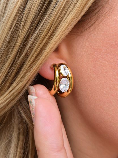 Boucles d'oreilles LYSEANE
