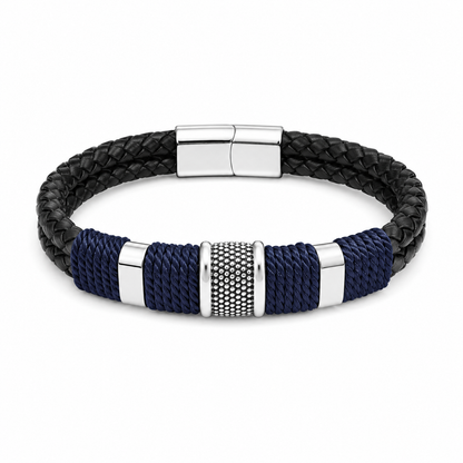 Double bracelet cuir TERAN
