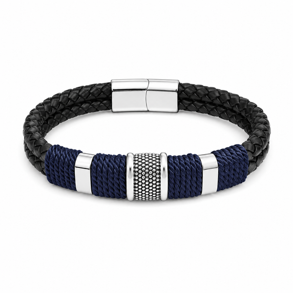 Double bracelet cuir TERAN
