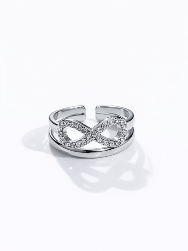 Bague ÉTERNIA - argenté