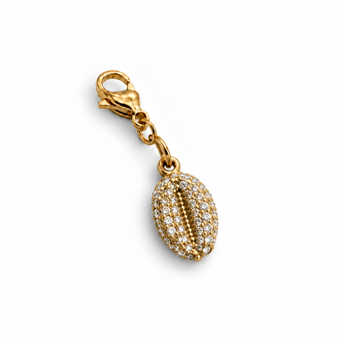 Charm coquillage cauri zircons