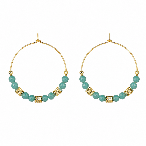 Boucles d'oreilles destockage pierres naturelles