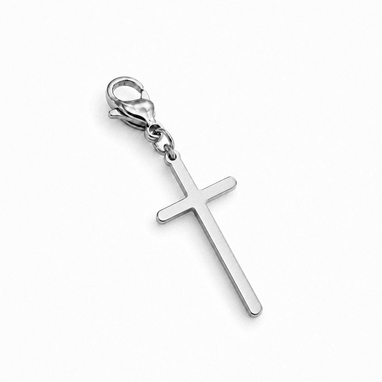 Charm croix divine - argenté
