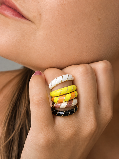 Bague colorée SORBETTO
