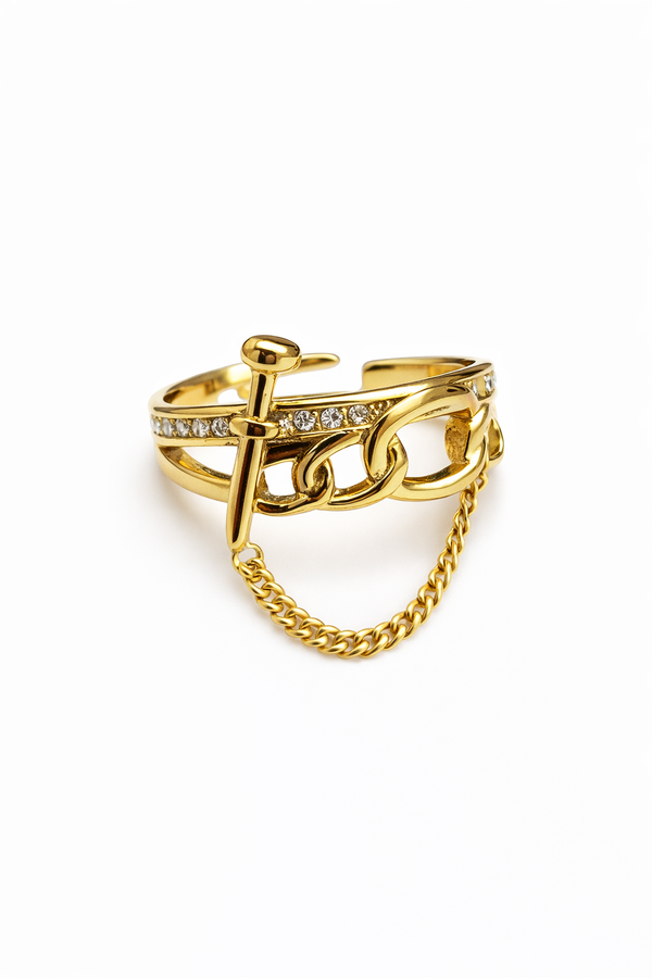 Bague CLOTHILDE - doré