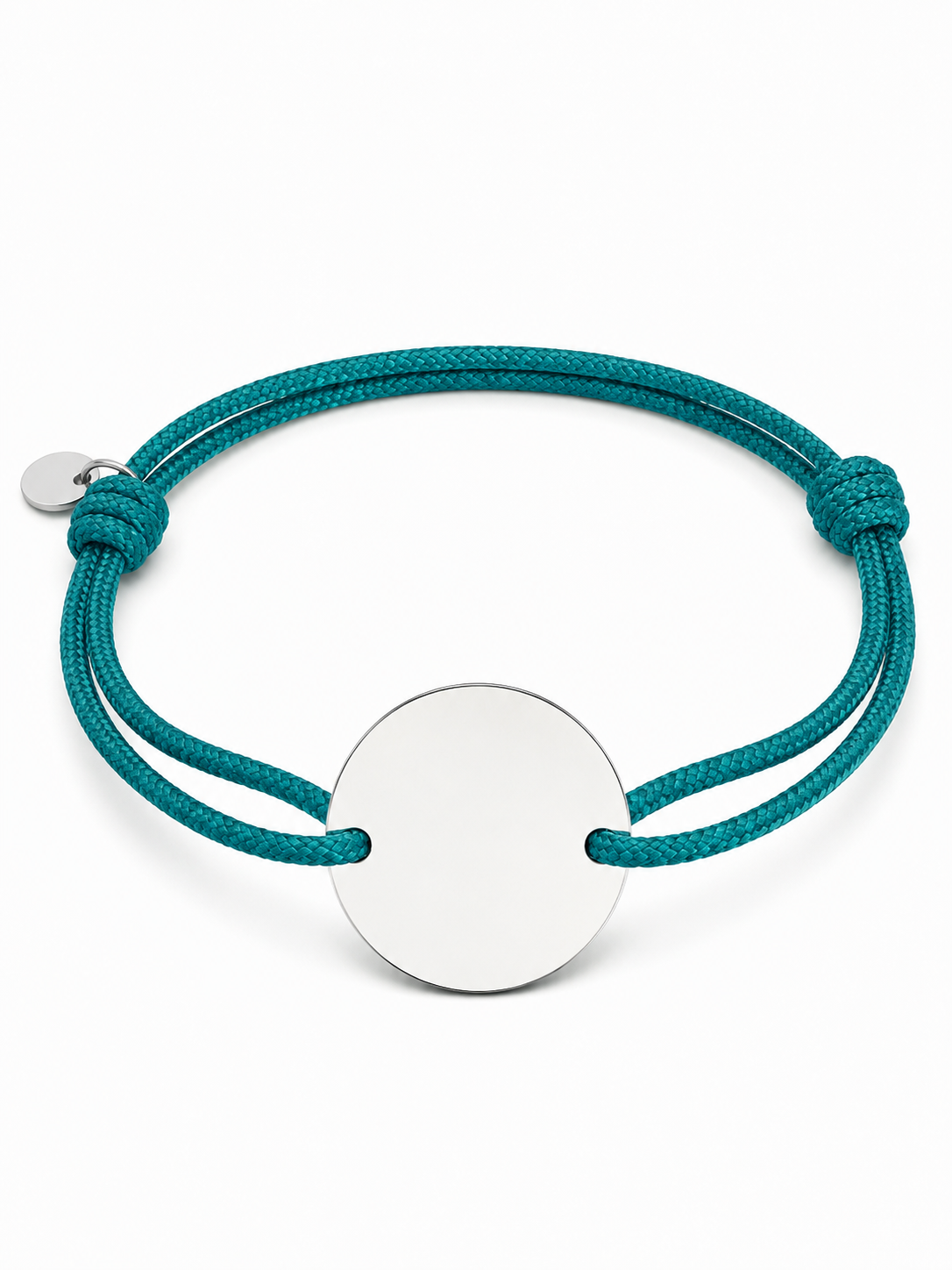 Bracelet cordon a graver - argenté | Coloris au choix