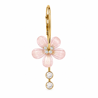 Boucles d’oreilles FLORIA - rose
