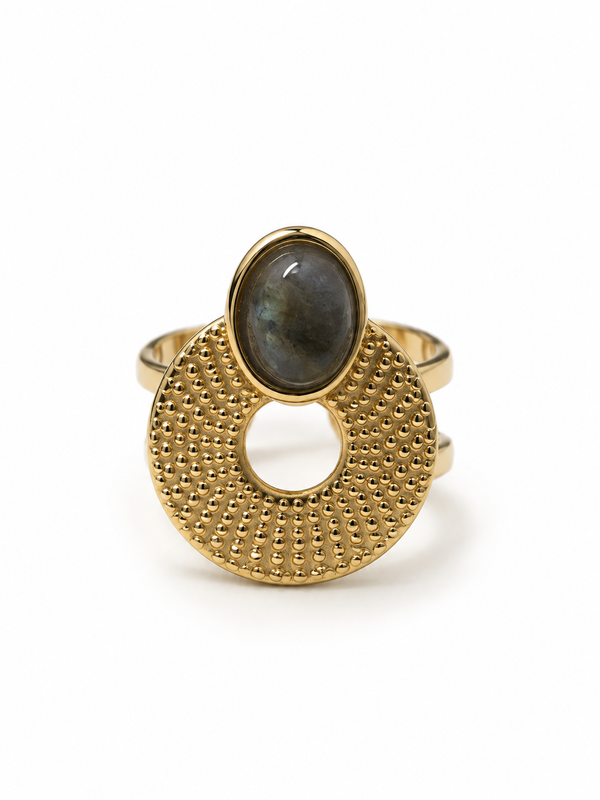 Bague & pierre naturelle
