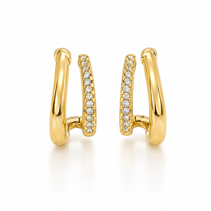 Boucles d'oreilles ARIOLA - doré