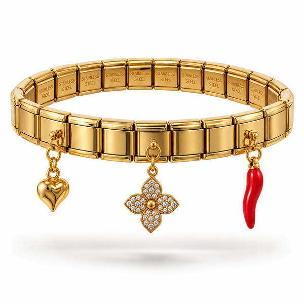 Bracelet italien PORTAFORTUNA