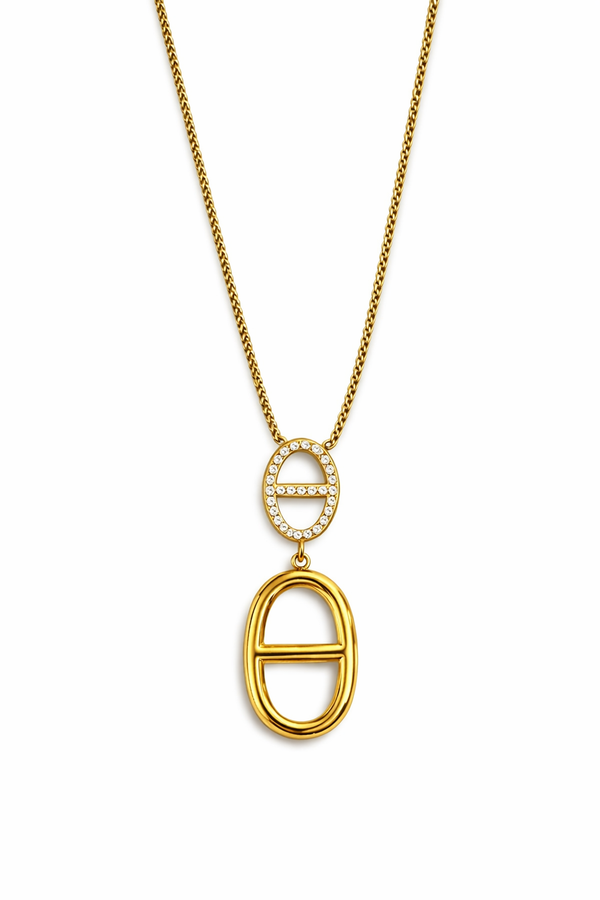 Collier ELYNDRA - doré