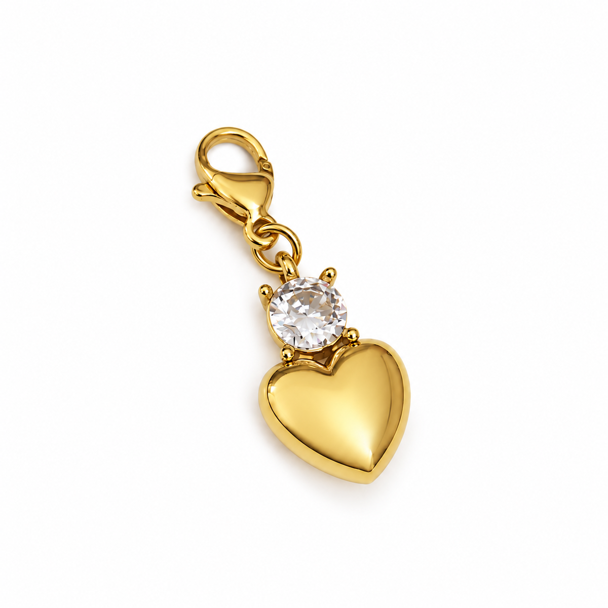 Charm coeur somptueux