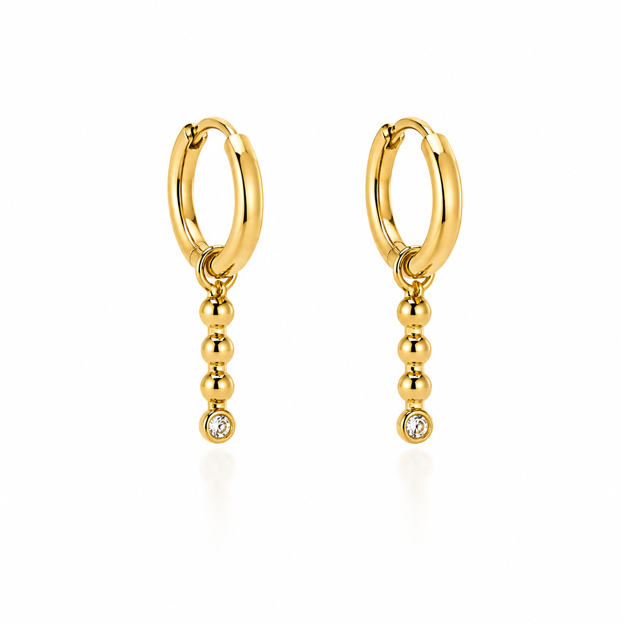 Boucles d'oreilles MILA - doré