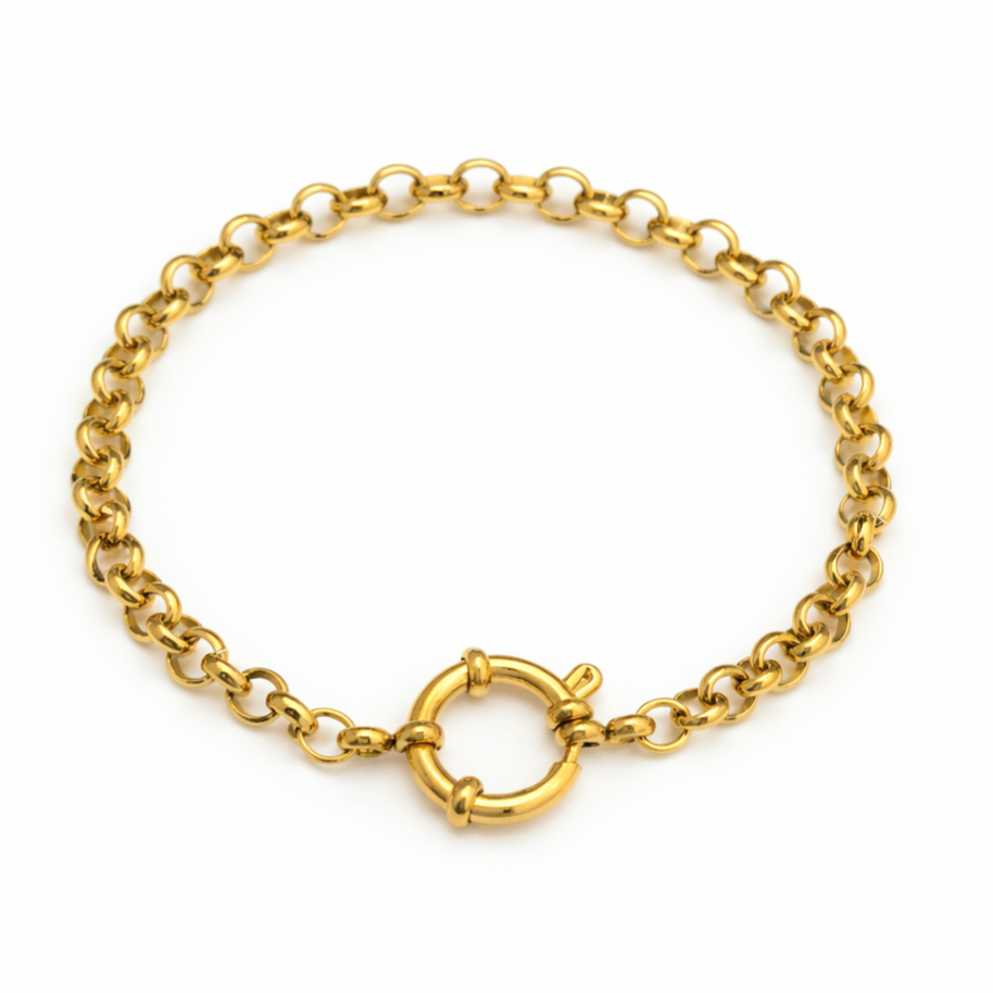 Bracelet MAYNA (personnalisable) - doré