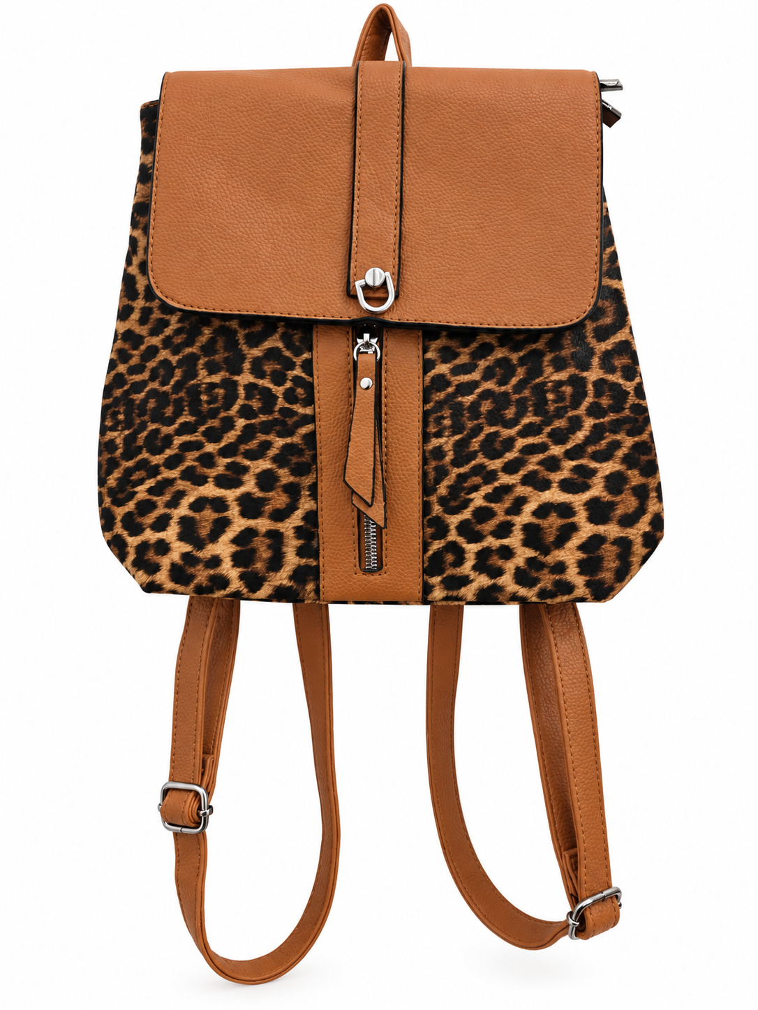 Sac banane léopard avec large bandoulière léopard