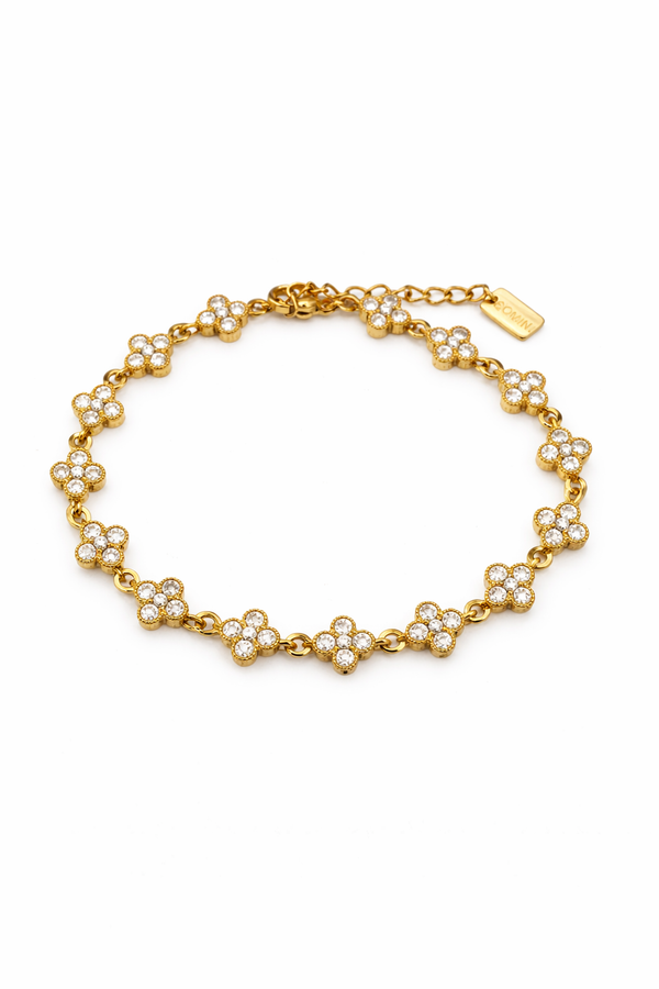 Bracelet Éclats Féeriques - doré