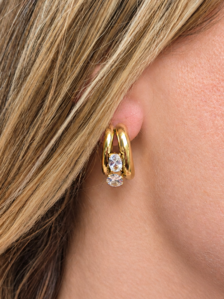 Boucles d'oreilles LYSEANE