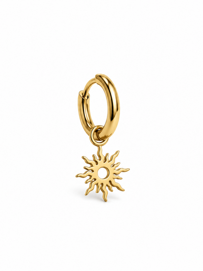 Monoboucle soleil doré, petit modèle