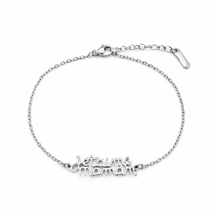 Bracelet je t'aime Maman