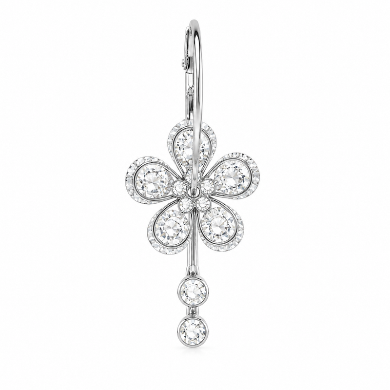 Boucles d’oreilles FLORIA - argenté