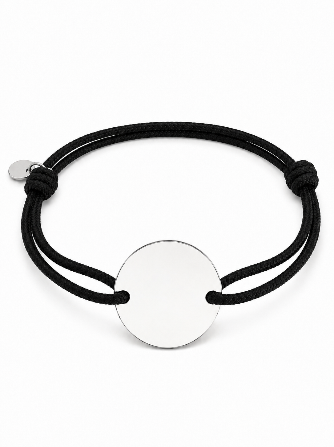 Bracelet cordon a graver - argenté | Coloris au choix