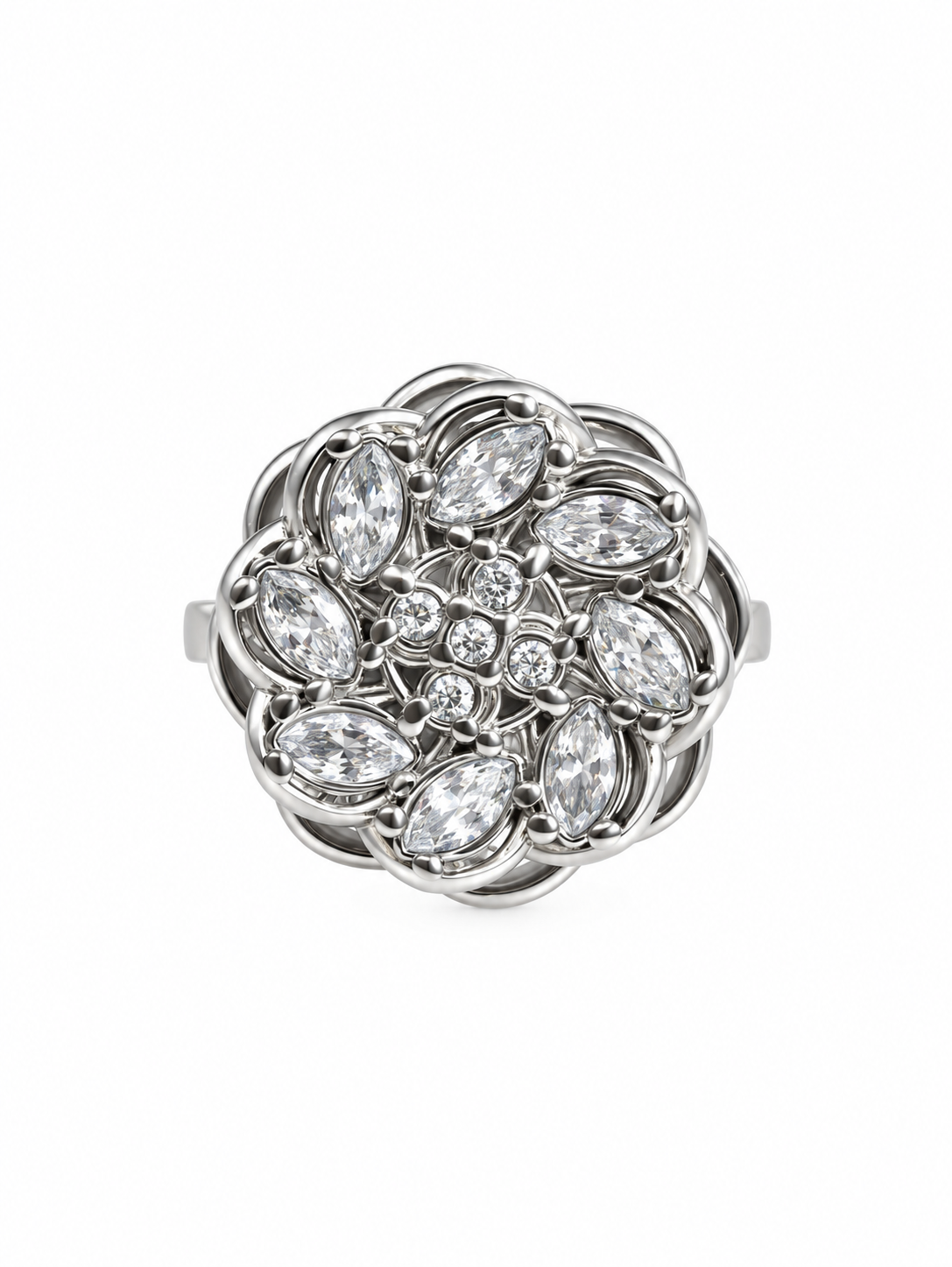 Bague rotative anti-stress ROSEA - vue 1