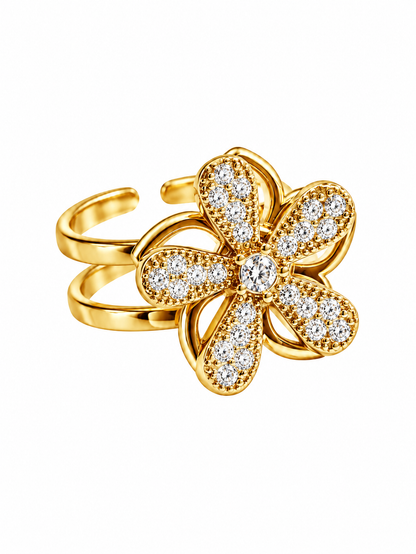 Bague rotative anti-stress PÉTALIA