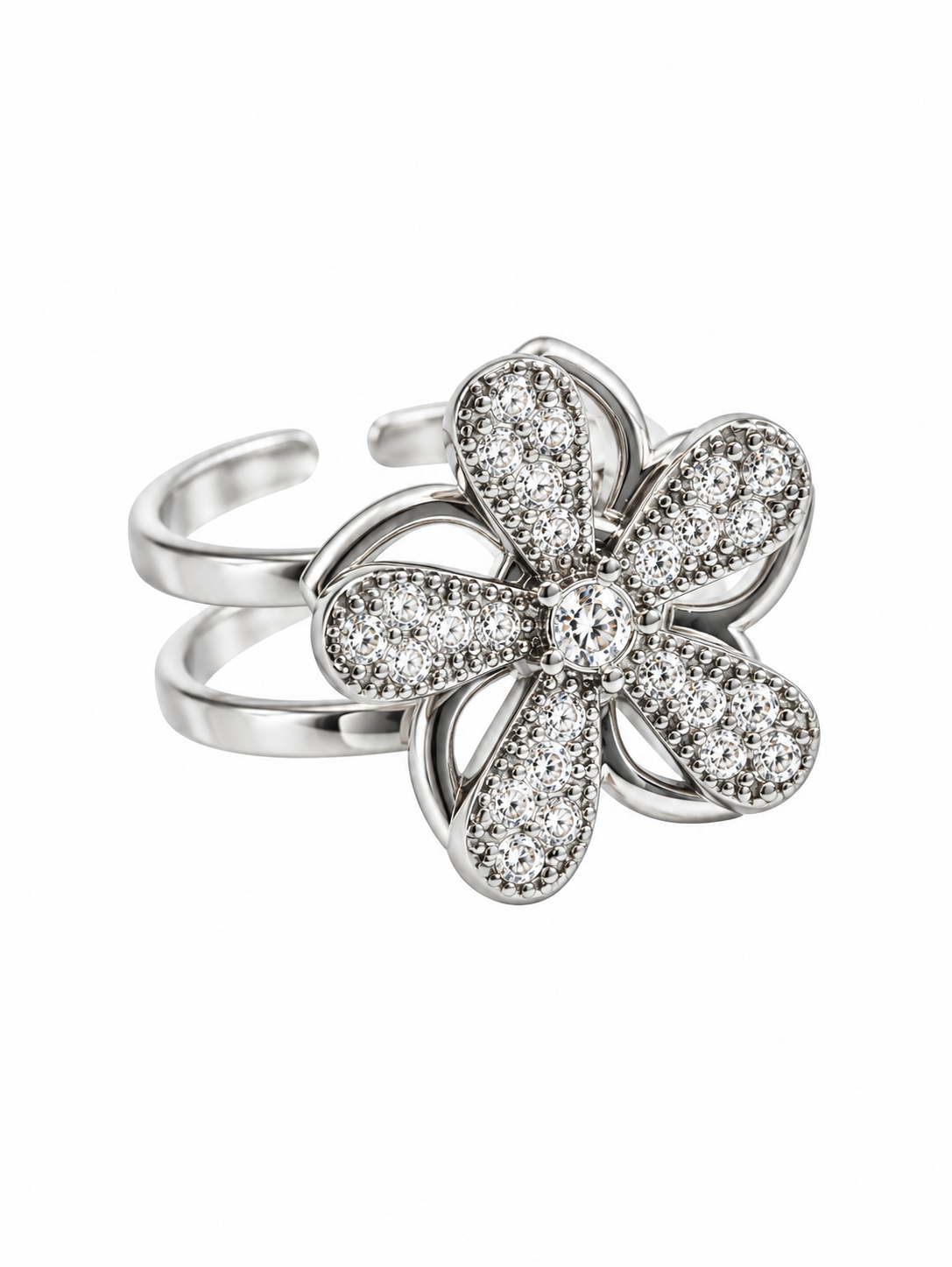 Bague rotative anti-stress PÉTALIA - vue 1
