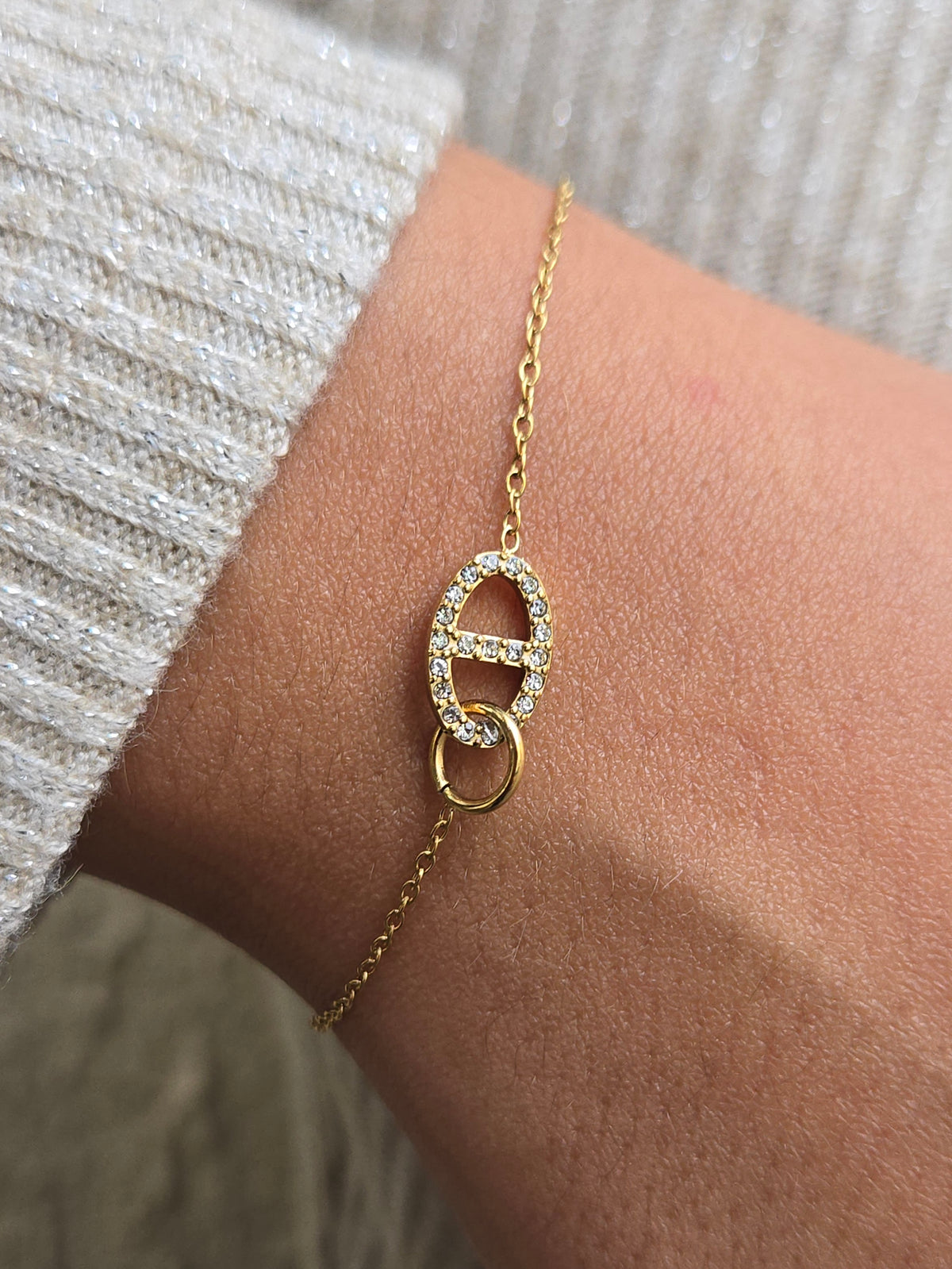 Bracelet LYSIALINE - Maille marine