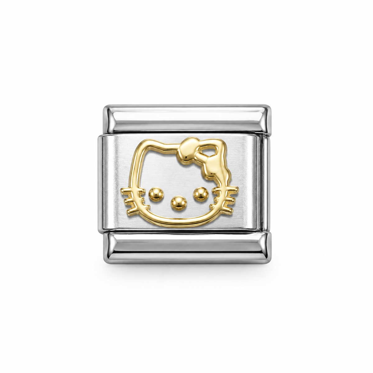 Charm italien Hello Kitty - argenté/doré