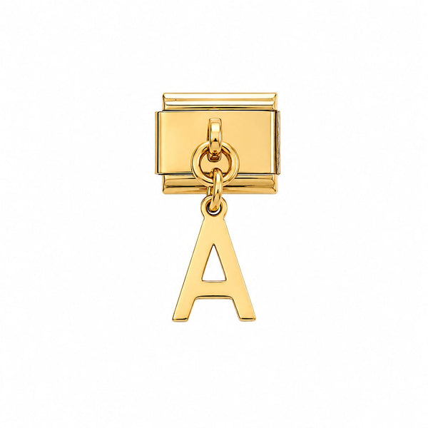 Charm italien breloque lettre initiale