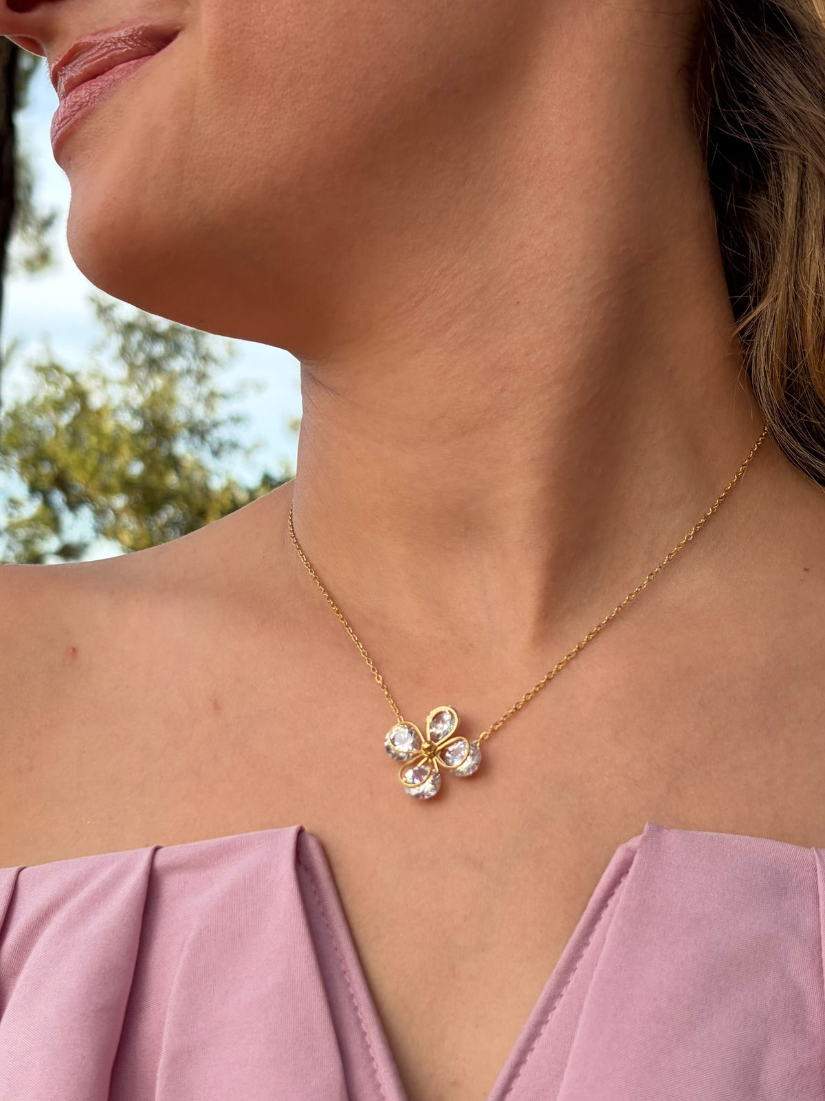 Collier FLORYA | doré