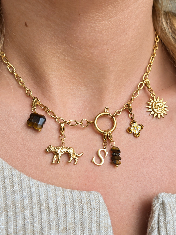 Collier TIFFANIA (personnalisable) - doré