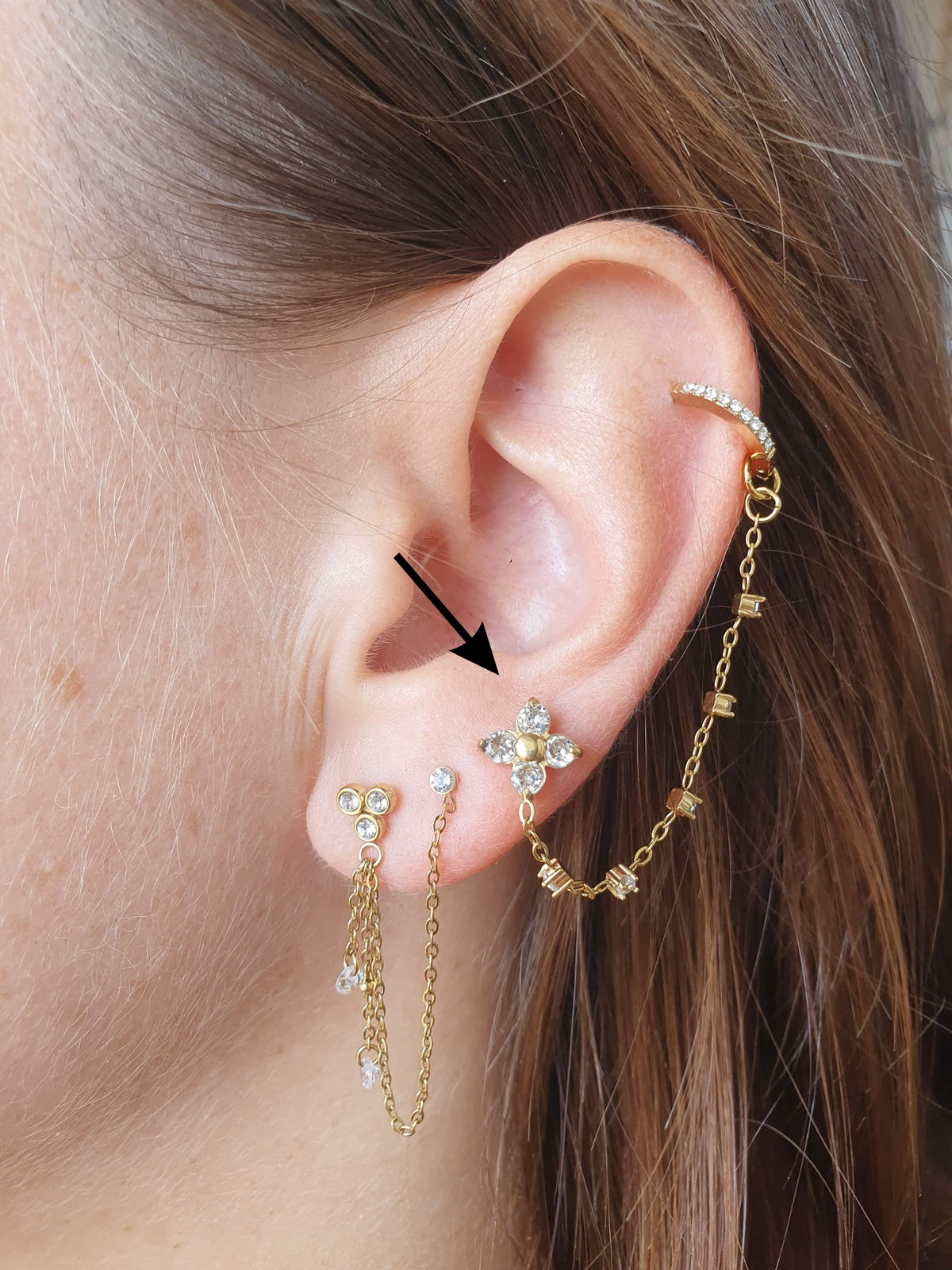 Boucle d'oreilles MAYLIA