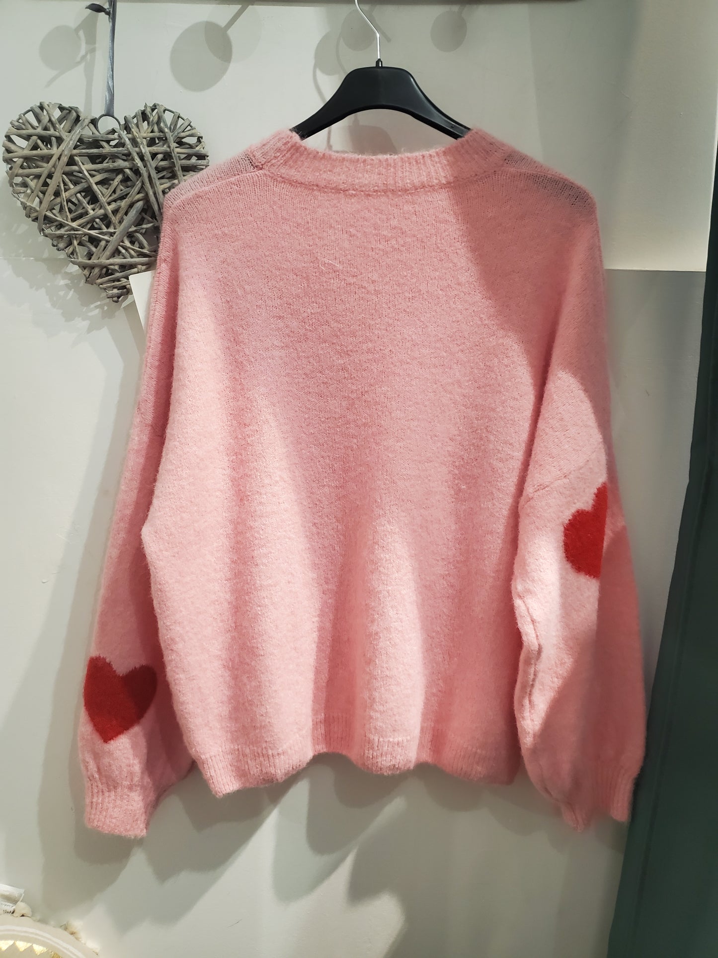 Pull motif cœur