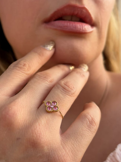 Bague FIORELLA | doré - rose