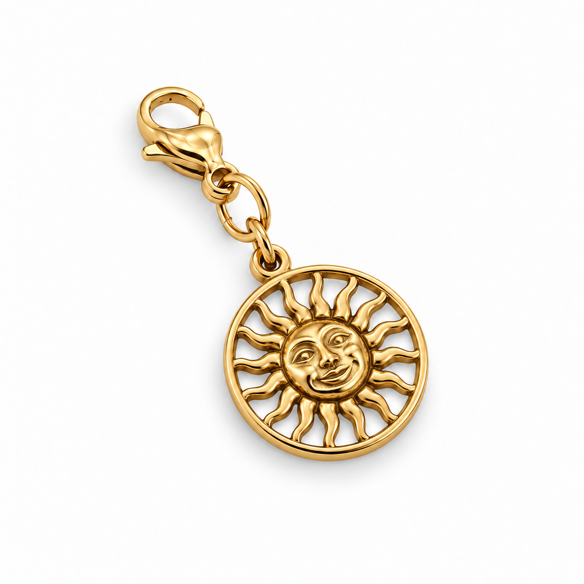 Charm Soleil bienveillant - doré