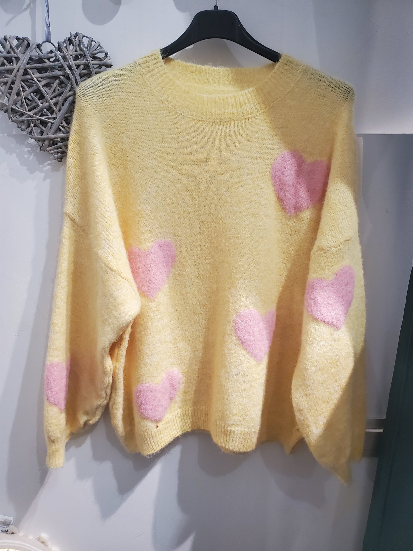 Pull motif cœur