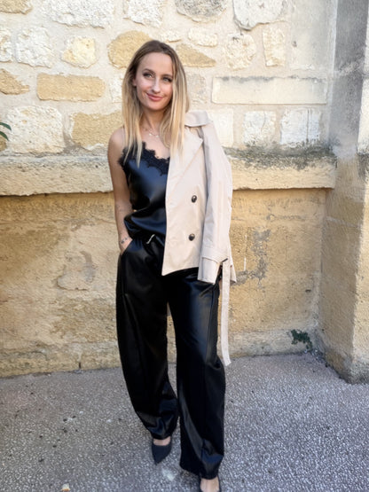 Trench court beige