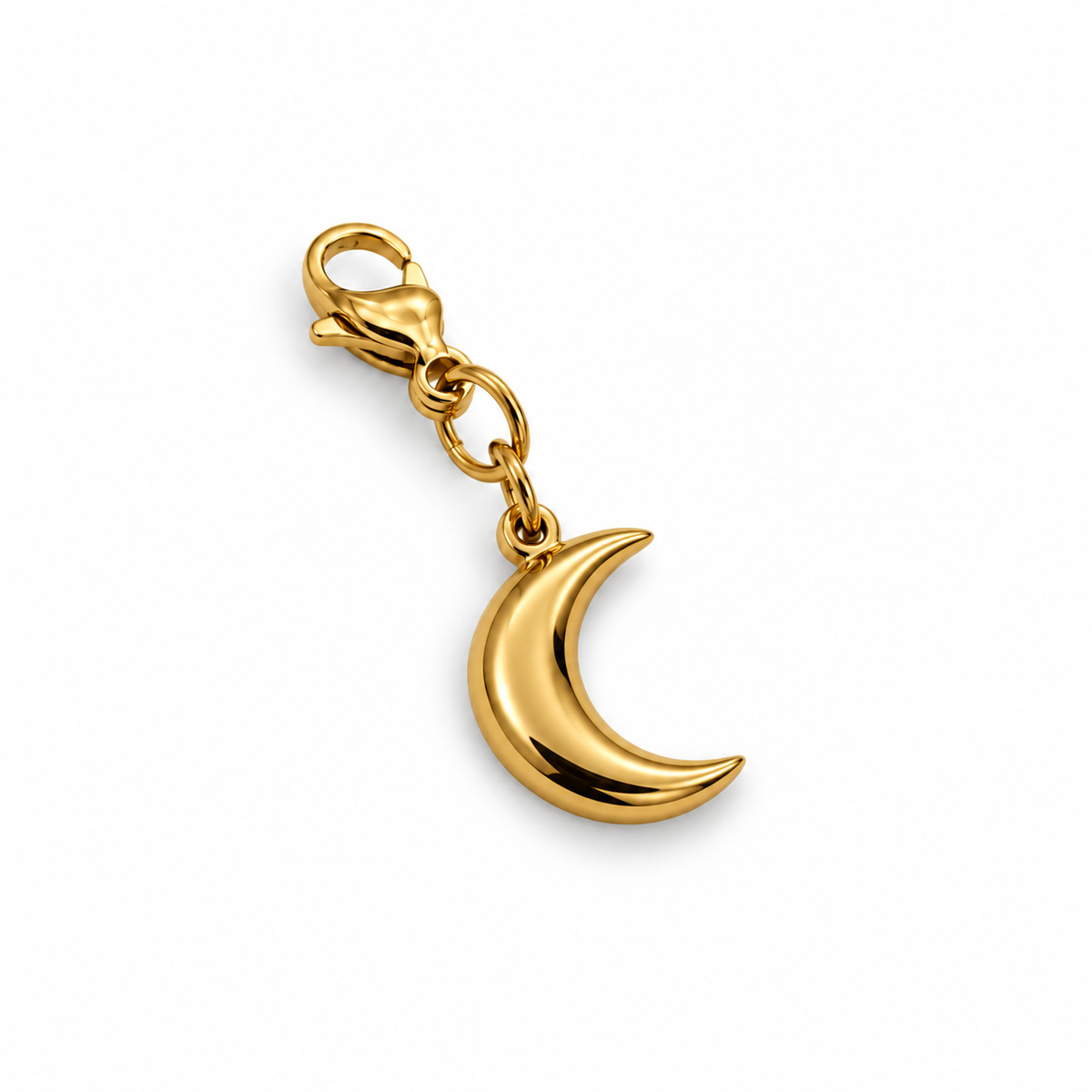 Charm Croissant de lune - doré