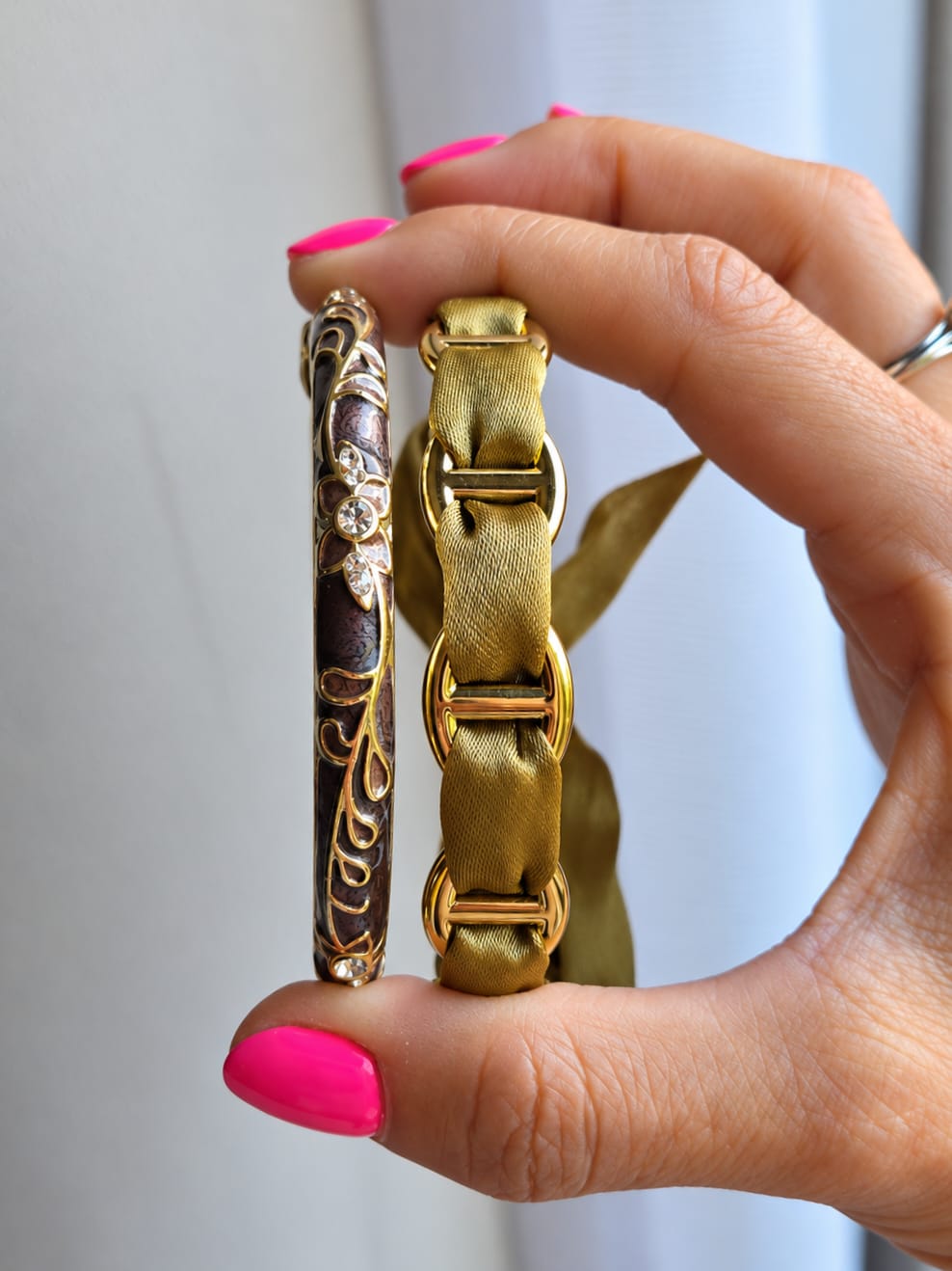 Bracelet BAHIA | kaki irisé