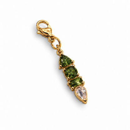 Charm Prisme éclatant - doré | vert