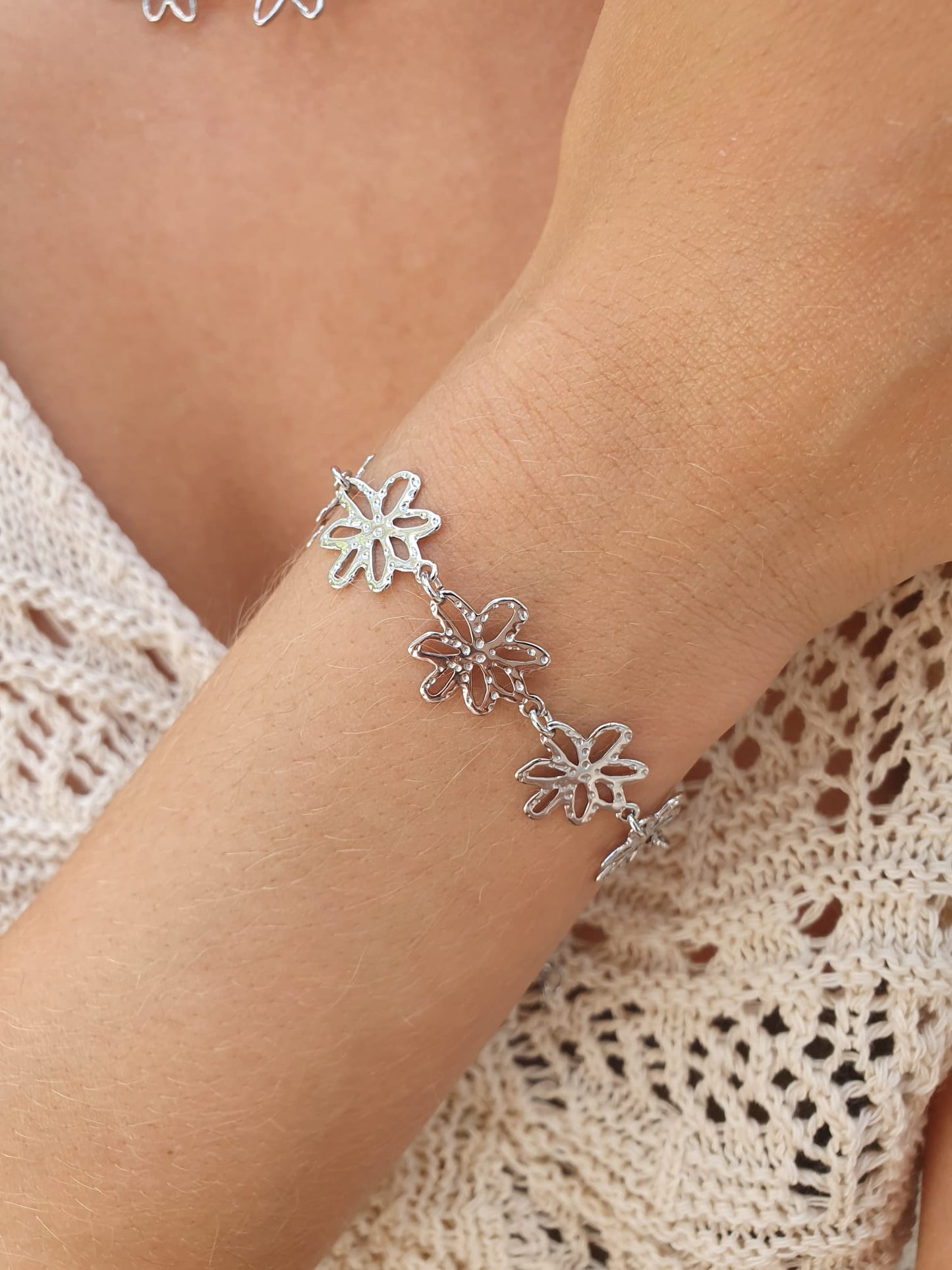 Bracelet Baby FIORITA - argenté