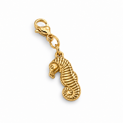Charm Hippocampe - doré