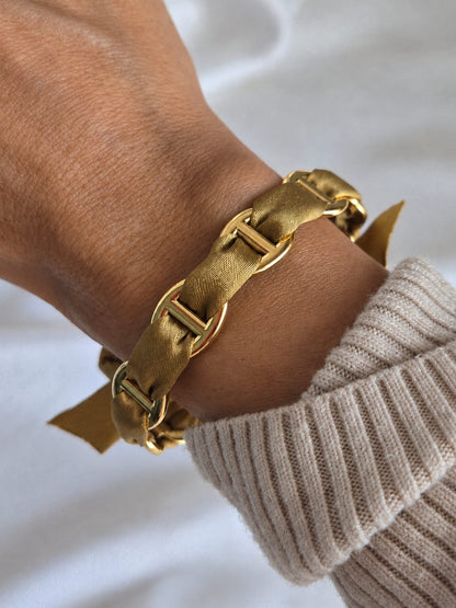 Bracelet BAHIA | kaki irisé