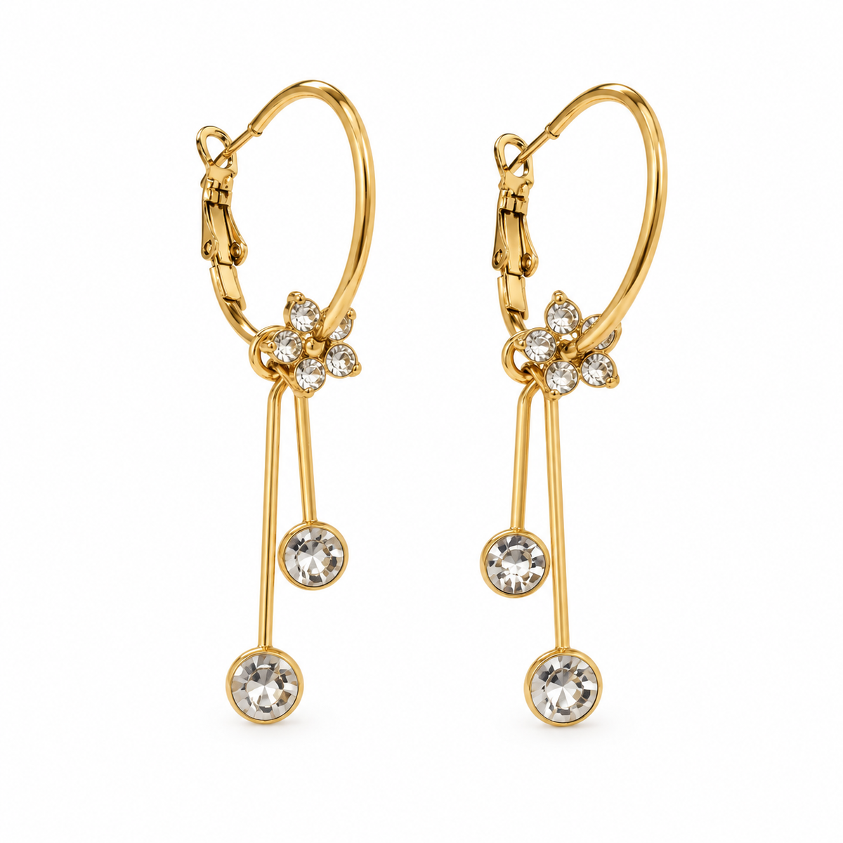 Boucles d'oreilles KATLYN - doré