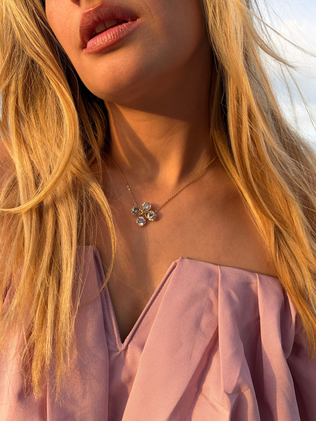 Collier FLORYA | doré