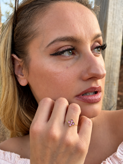 Bague FIORELLA | doré - rose